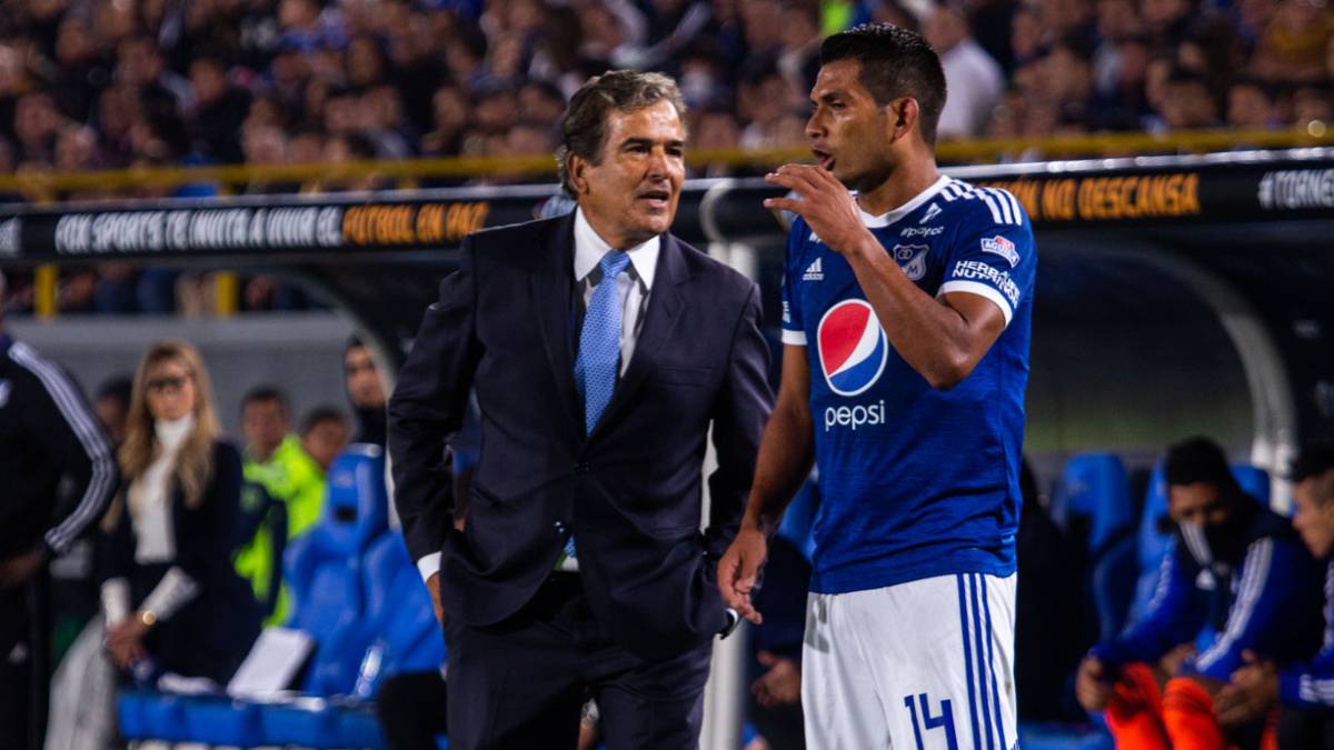 Jorge Luis Pinto se mostró satisfecho por la victoria de Millonarios 1-0 ante Envigado