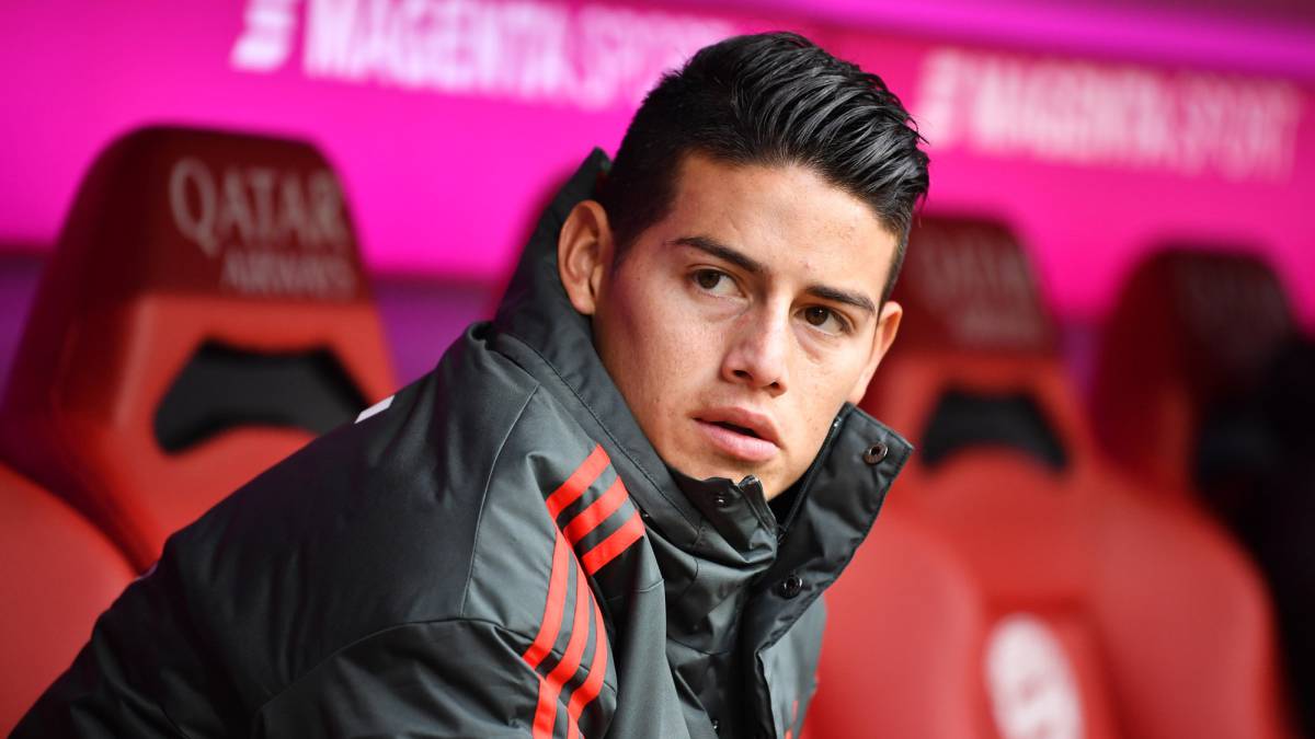 Según el diario Bild de Alemania, James Rodríguez estaría molesto con el técnico Niko Kovac