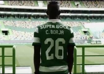 Así presenta el Sporting de Lisboa a Cristian Borja