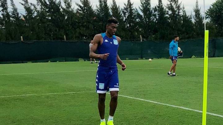 Mateo Casierra fichó con Racing de Avellaneda y es el tercer refuerzo de 'La Academia' para la Superliga de Argentina