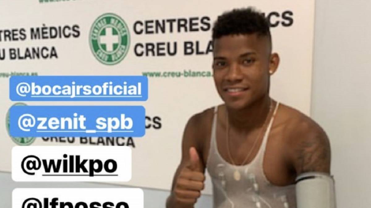 Wilmar Barrios presenta exámenes médicos en España para fichar por el Zenit de Rusia