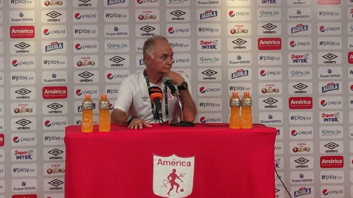 Fernando 'Pecoso' Castro, técnico de América de Cali