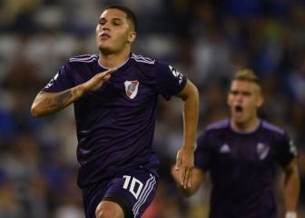 Santos Borré y Quintero meten a River a copas internacionales