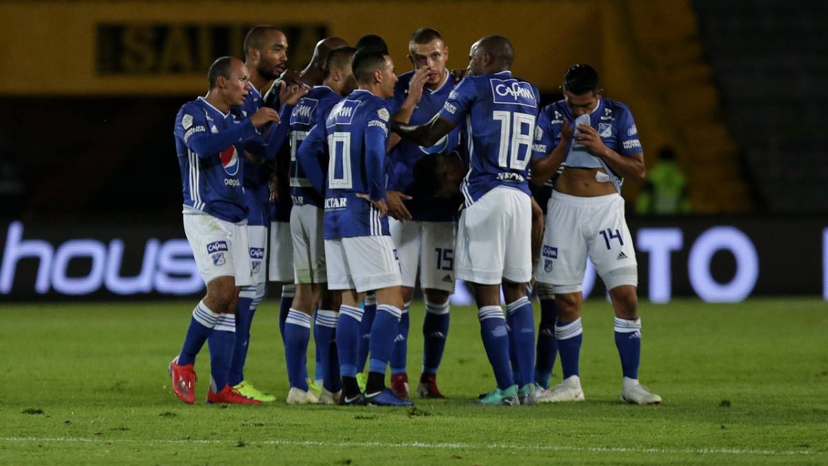 Millonarios derrotó a Bucaramanga con dos goles de Matías de los Santos.