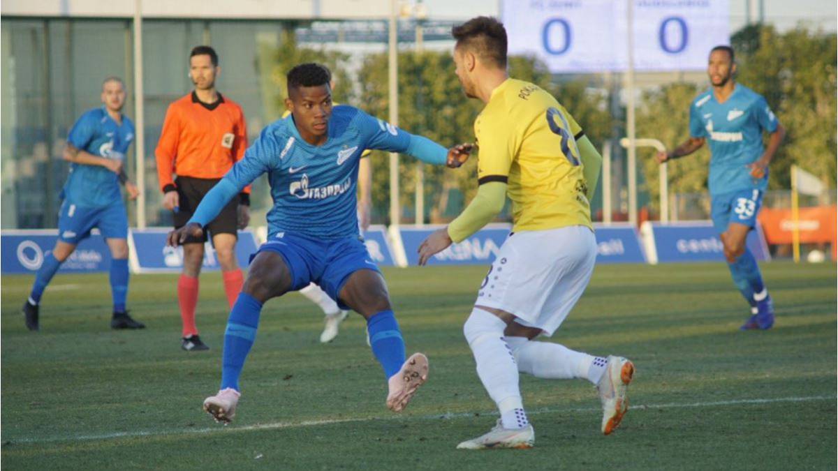 Wilmar Barrios fue titular en un amistoso con el Zenit frente al Dudelangue