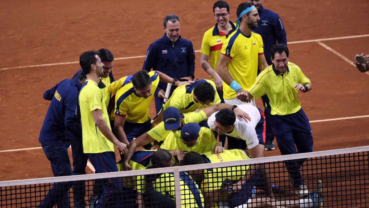 Colombia integrará el bolillero 3 del sorteo de las finales de la Copa Davis