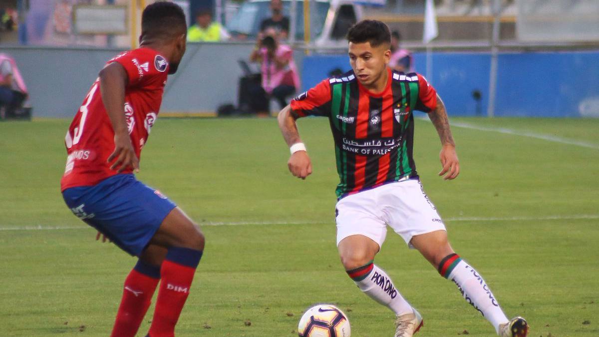 Palestino empata sin goles ante el DIM en la fase 2 de la Copa Libertadores.