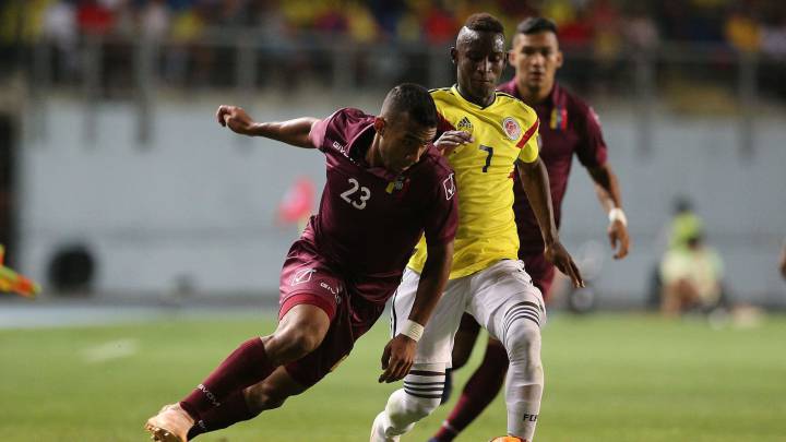 En vivo online Venezuela - Colombia, por la jornada 4 del Sudamericano Sub 20 que se jugará en el estadio El Teniente a partir de las 8:10 p.m., el jueves 7 de febrero de 2019.