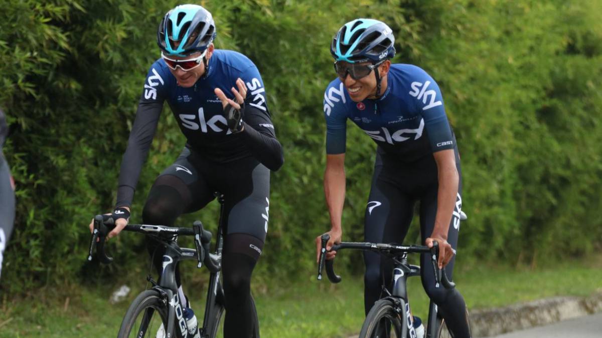 Christopher Froome habla de Nairo Quintana, el Tour Colombia, el Tour de Francia y de sus entrenamientos en Antioquia antes de empezar la temporada 2019
