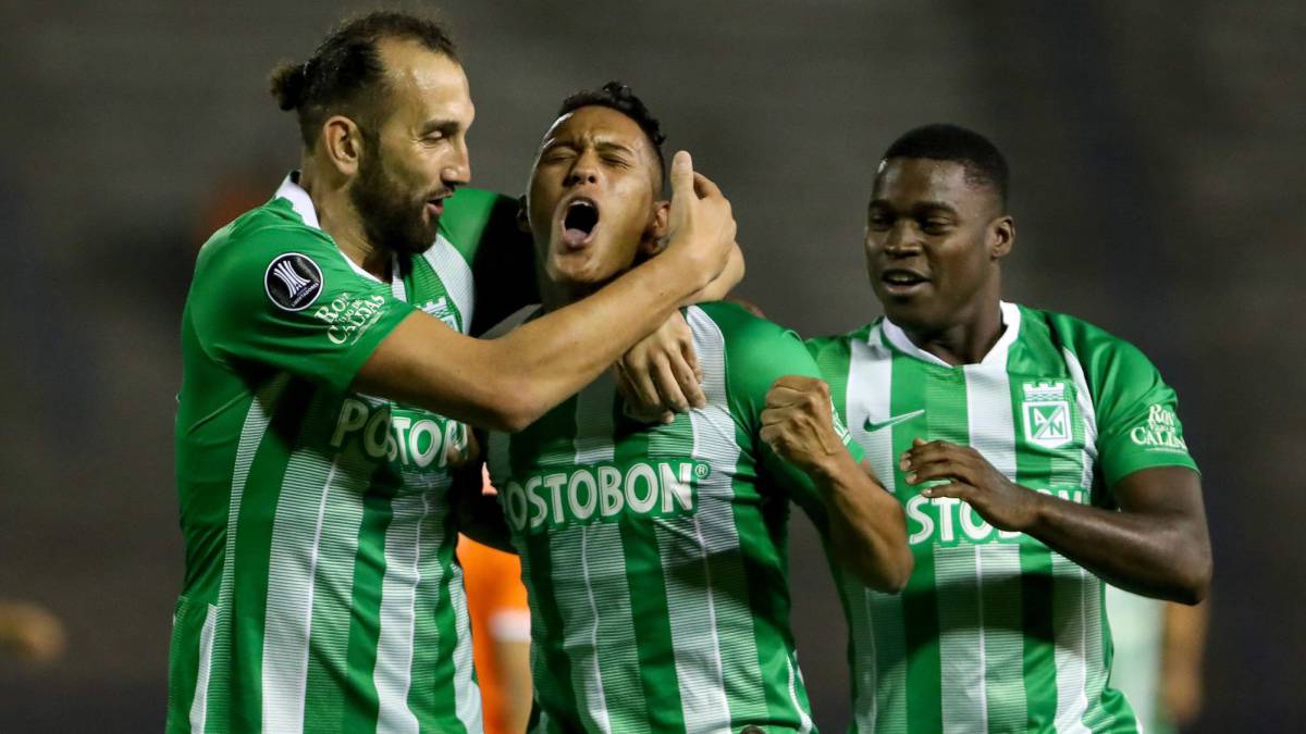Atlético NAcional ganó en su debut en la Copa Libertadores frente a La Guaira. Sebastián Gómez anotó el gol para los colombianos