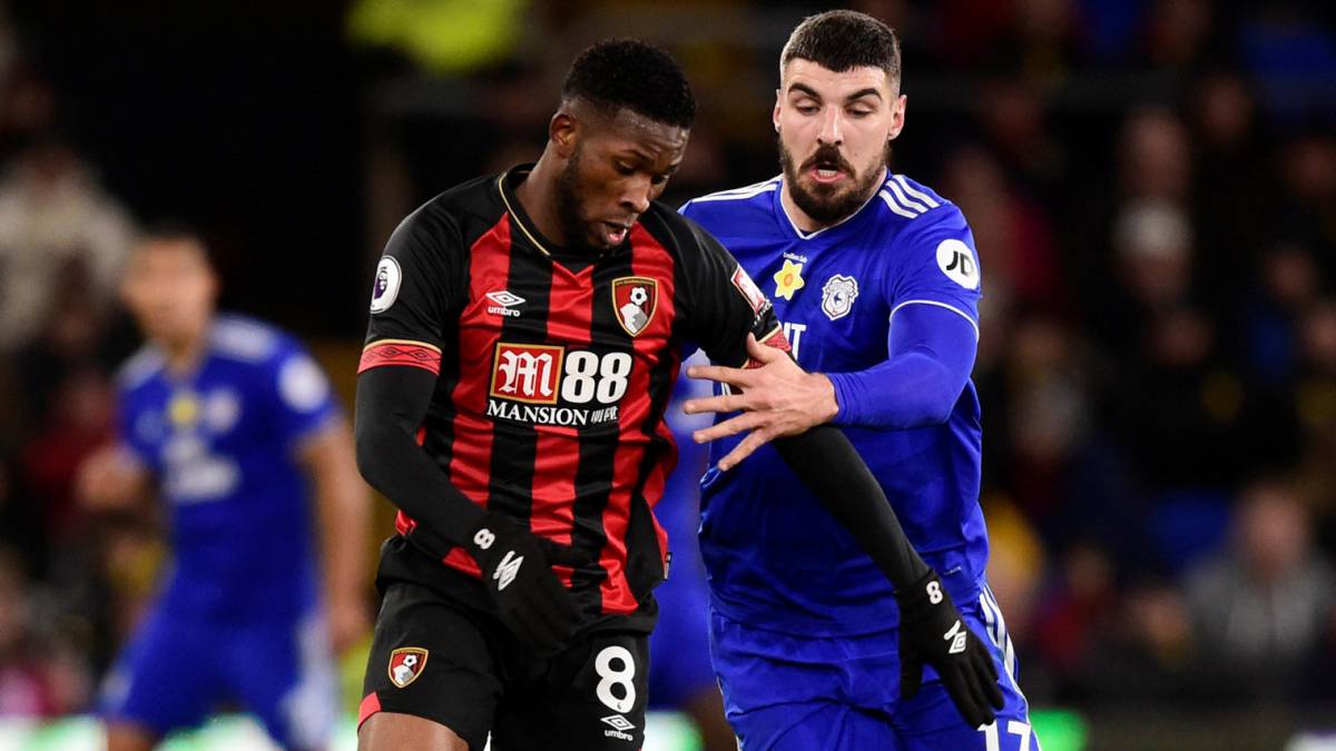 Jefferson Lerma es una de las dudas del entrenador Eddie Howe para el juego ante Liverpool.