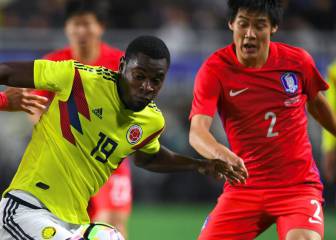 Colombia, cerca de cerrar el amistoso contra Corea del Sur
