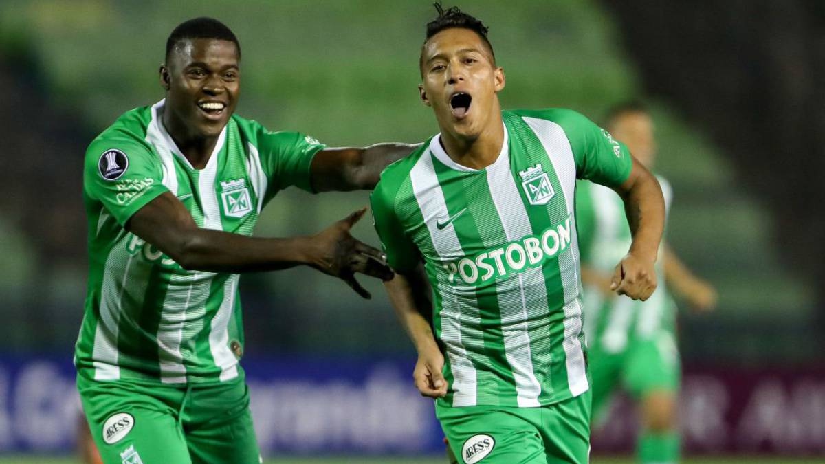 Sebastián Gómez celebra su gol ante Deportivo La Guaira