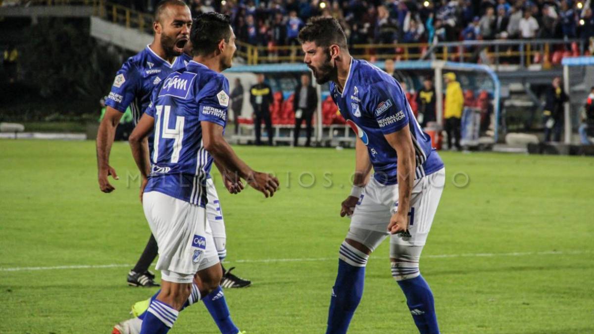Matías de Los Santos es el referente de la defensa de Millonarios esta temporada