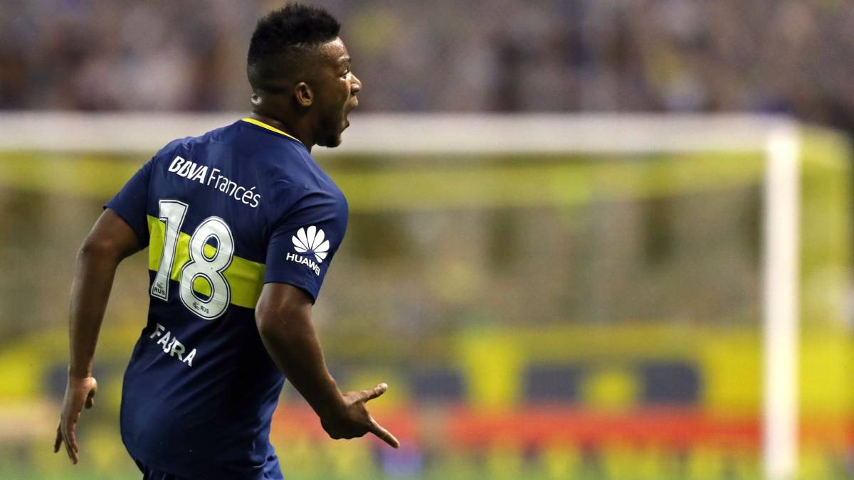 Frank Fabra, lateral de Boca Juniors que Alfaro espera poner pronto de titular