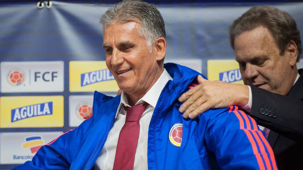 Carlos Queiroz, técnico de Colombia