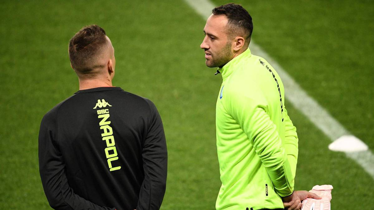 David Ospina vuelve a ser suplente en Napoli