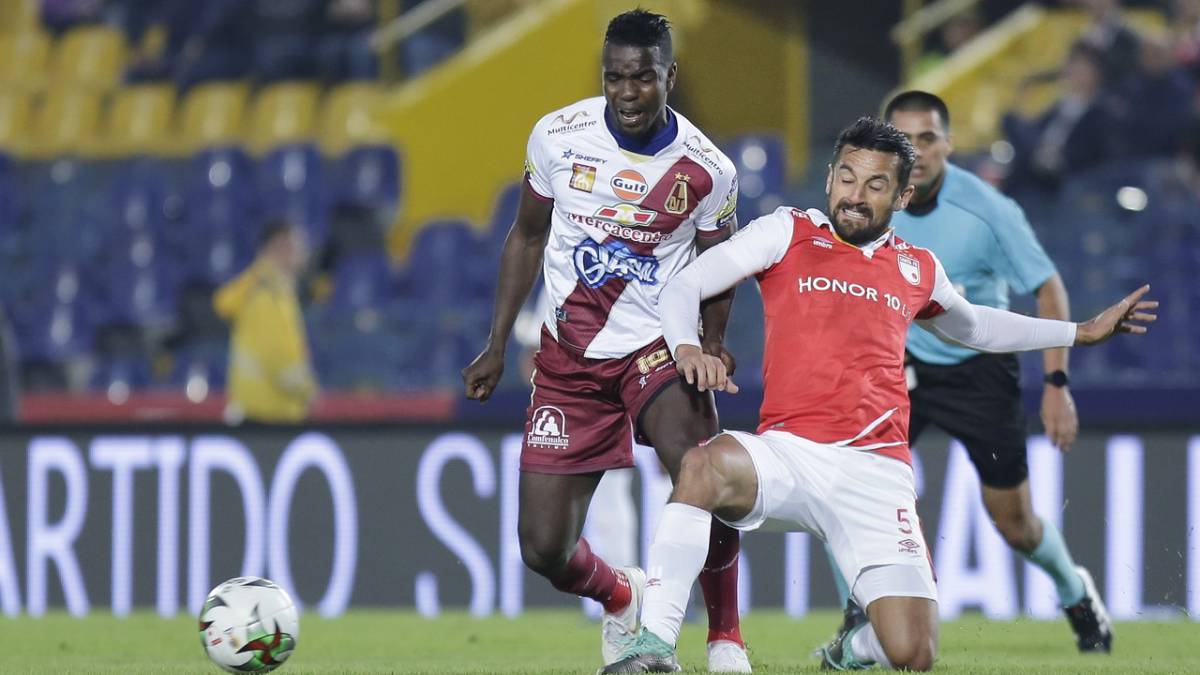 Santa Fe empata ante Tolima en El Campín por la cuarta jornada de la Liga Águila.
