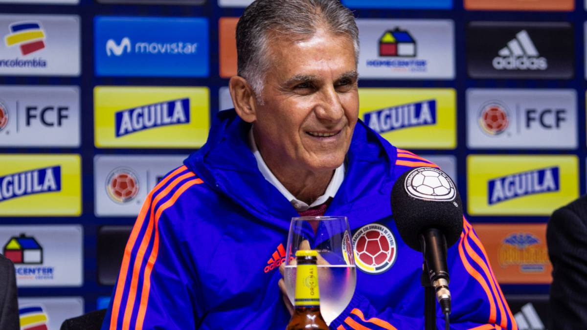 Carlos Queiroz, técnico de Colombia