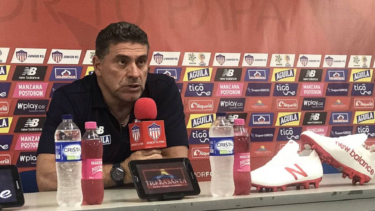 Luis Fernando Suárez, técnico de Junior, analizó la victoria de su equipo por 1-0 contra América, en la cuarta fecha de la Liga Águila I-2019.