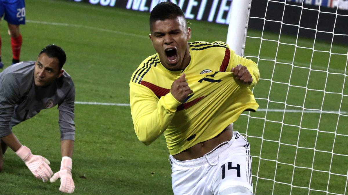El Cucho Hernández ya jugó con la Selección Colombia de mayores y podría ir al Mundial Sub 20 de Polonia