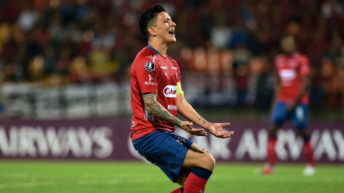 Germán Cano criticó al Medellín tras perder en los penales con Palestino y despedirse de la Copa Libertadoresa