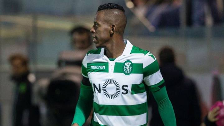 Cristian Borja, en su debut con el Sporting Lisboa de Portugal. El colombiano aspira seguir en la Selección