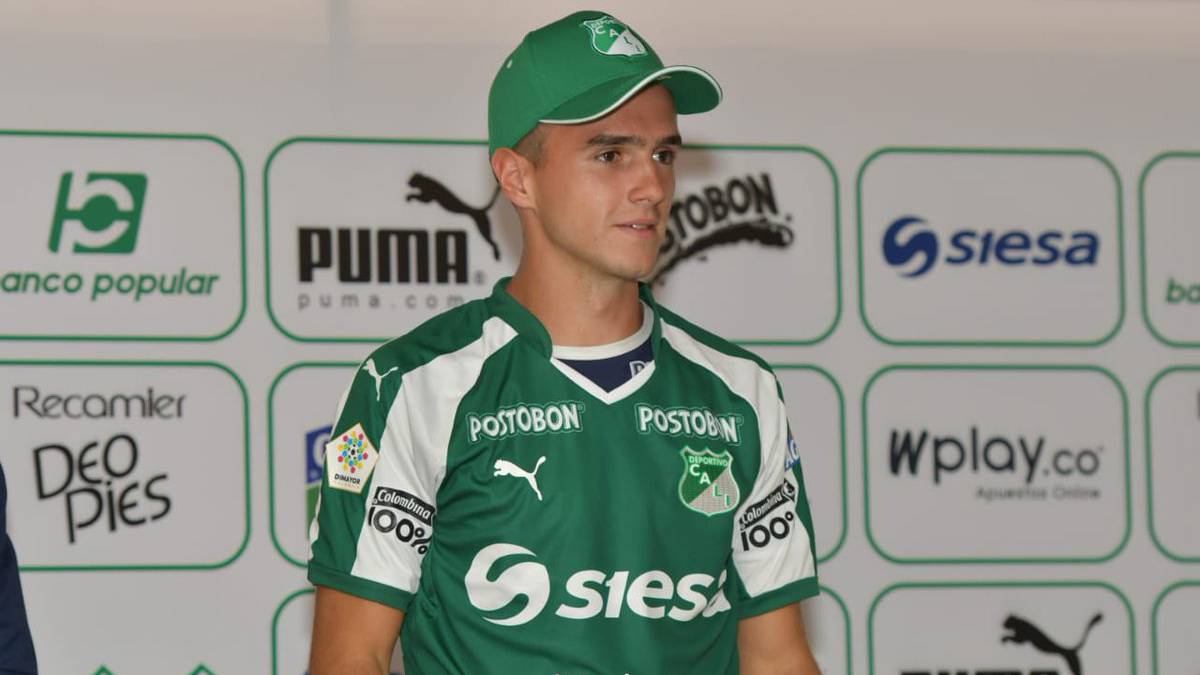 Agustín Palavecino manifestó su felicidad por ser nuevo jugador del Deportivo Cali