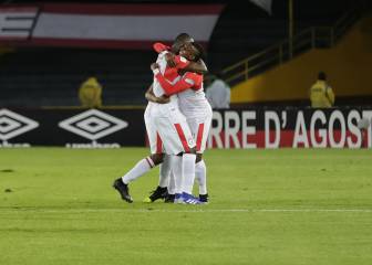 Santa Fe gana en Copa con gol de Velásquez a Bogotá FC