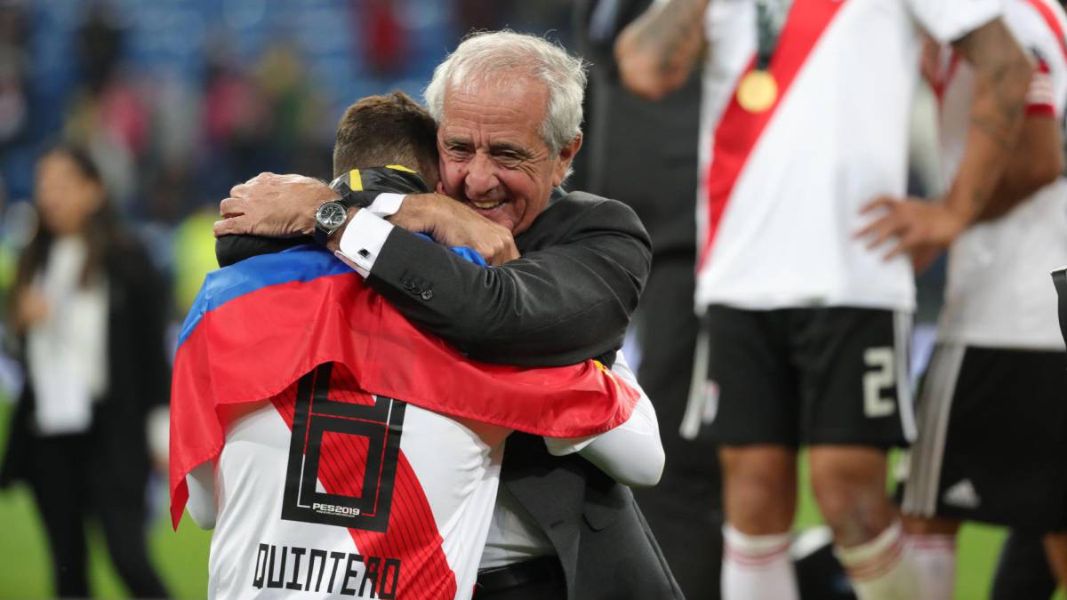 Rodolfo D'Onofrio, presidente de River Plate cuenta la historia del fichaje de Quintero a River