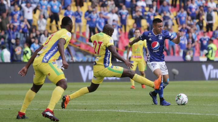 En vivo online Millonarios - Huila, por la jornada 5 de la Liga Águila de Colombia, que se jugará en el estadio El Campín de Bogotá a partir de las 3:15 p.m., el sábado 16 de febrero de 2019.