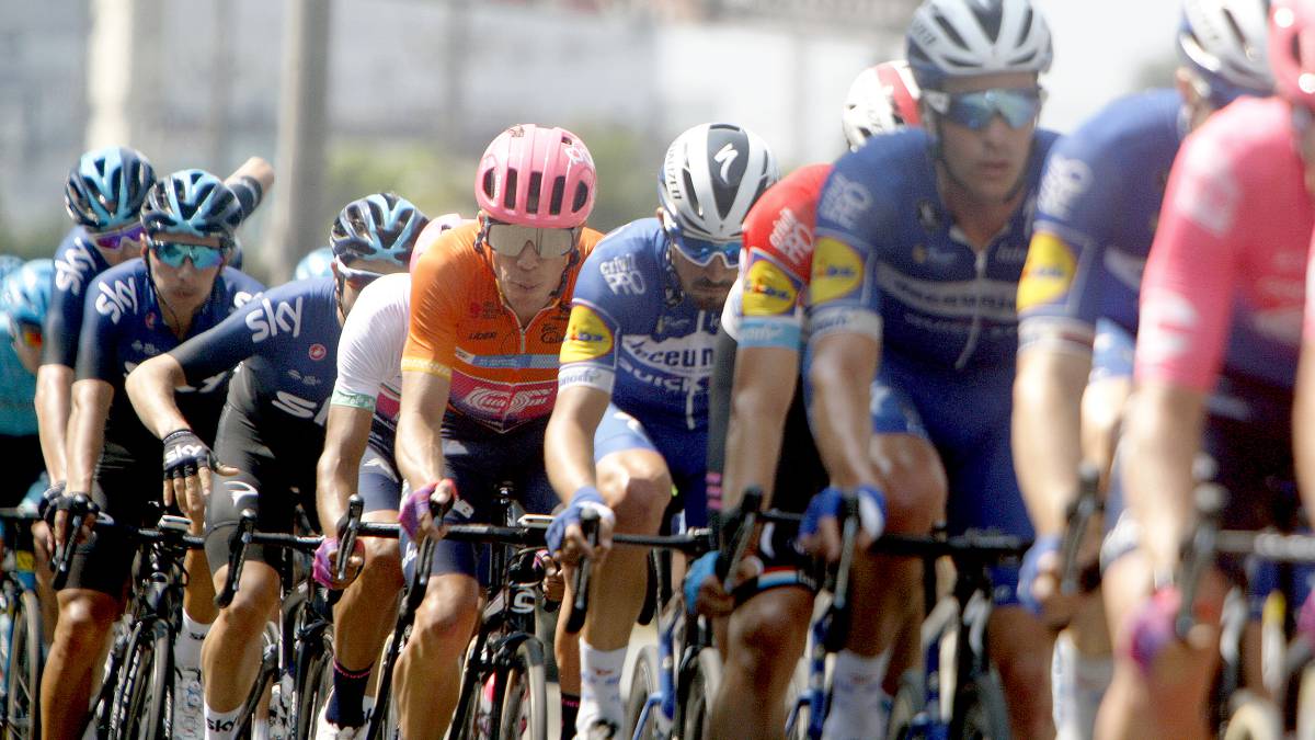 El pelotón del Tour Colombia 2019 que buscará el título en la última etapa este domingo 17 de febrero