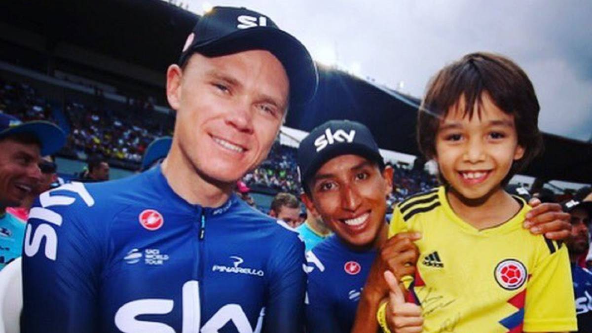 Chris Froome agradece a Colombia por el cariño recibido