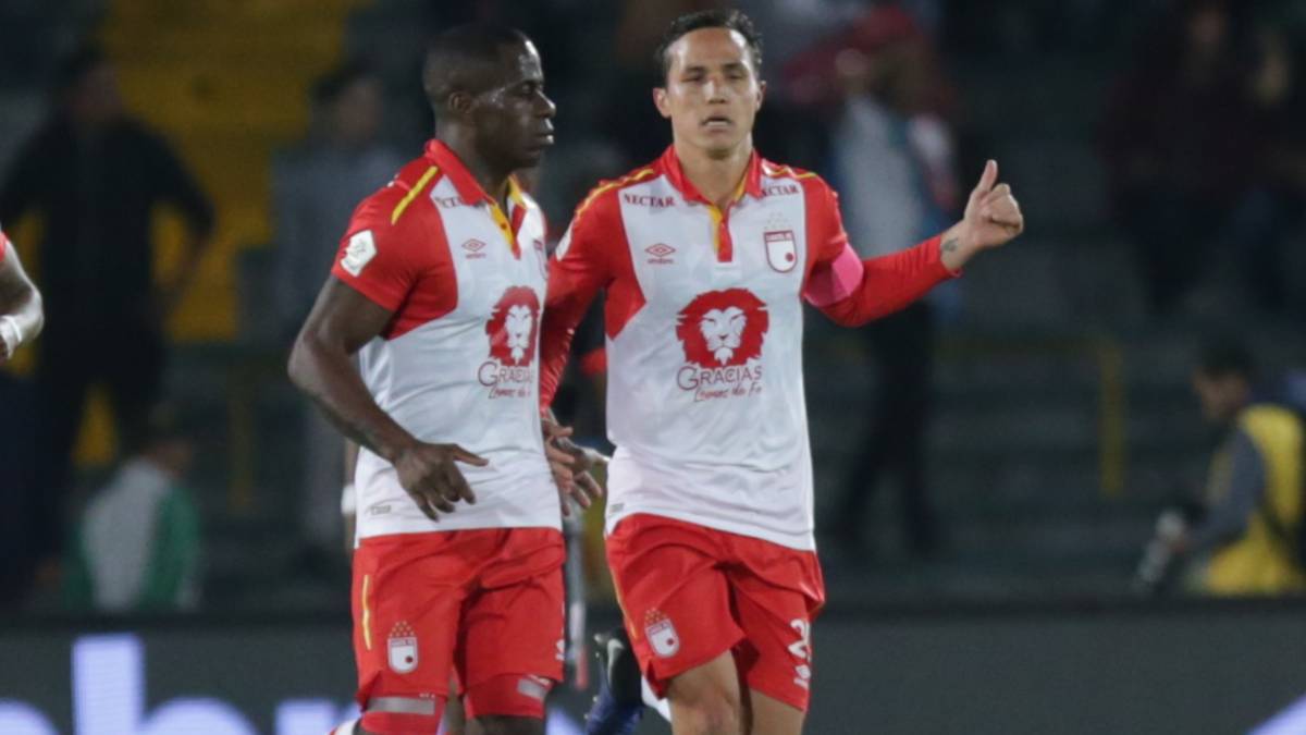 Carmelo Valencia con Luis Manuel Seijas