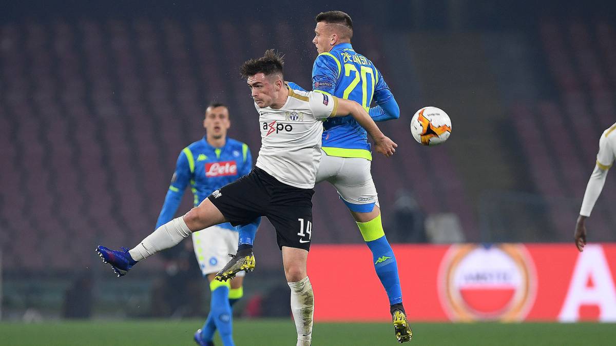 En vivo online Napoli – Zürich, por los dieciseisavos de la Europa League, que se jugará en el estadio San Paolo de Nápoles a partir de las 12:55 p.m., el jueves 21 de febrero de 2019.