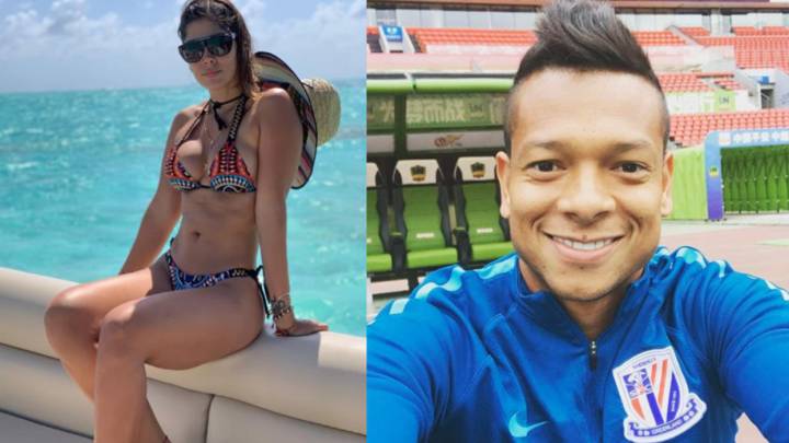 Andreina Fiallo, expareja del futbolista Freddy Guarín, denuncia las fuertes amenazas que recibe a través de Instagram contra su vida y la de sus hijos