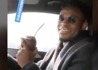 Duvan Zapata más argentino que nunca: