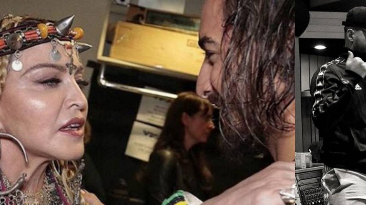 Maluma junto a Madonna