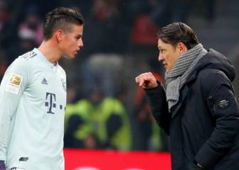 Futuro de James solo depende de Kovac y el Bayern