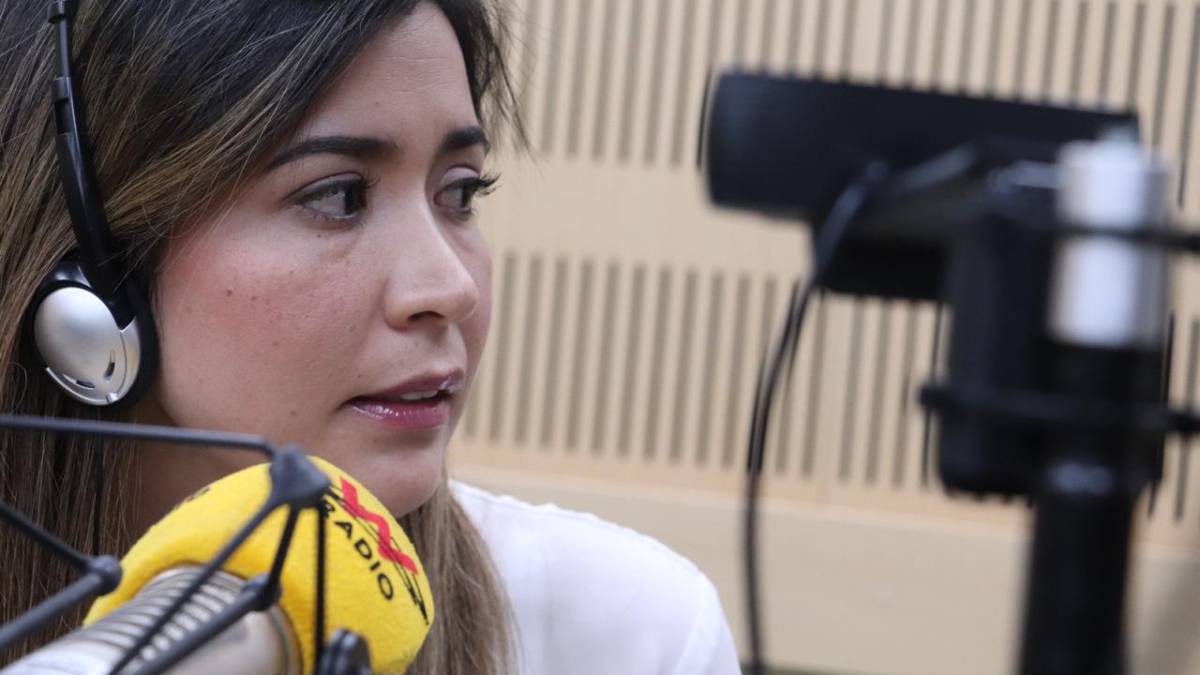 Carolina Rozo, fisioterapeuta de la Selección Colombia Femenina, en entrevista con la W Radio