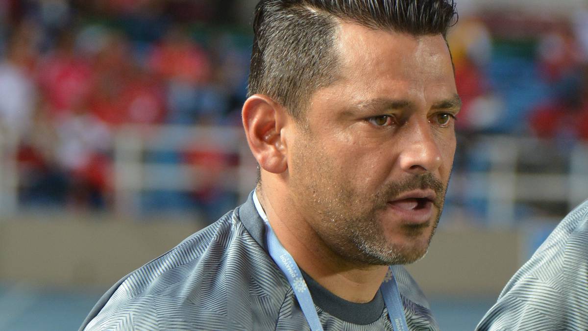 Gerardo Bedoya, técnico de Independiente Santa Fe, habló del partido ante América de Cali por la séptima jornada de la Liga Águila en el Pascual Guerrero