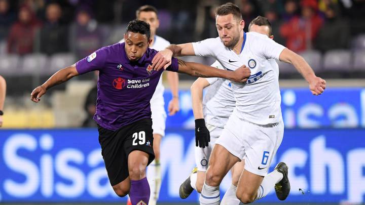 Desde que llegó Luis Muriel a la Fiorentina, el equipo italiano aumentó su efectividad