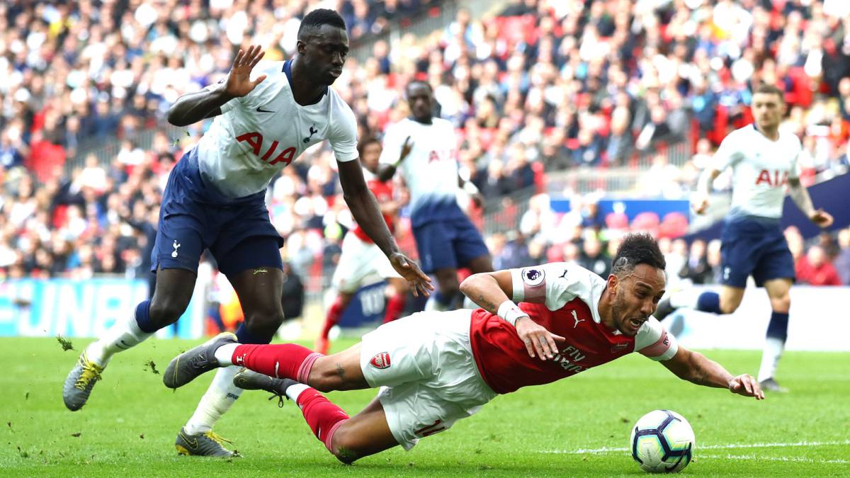 Tottenham y Arsenal empataron a un gol en el clásico de Londres.