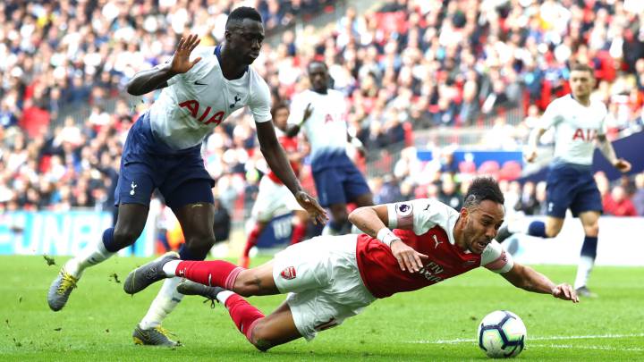 Tottenham y Arsenal empataron a un gol en el clásico de Londres.