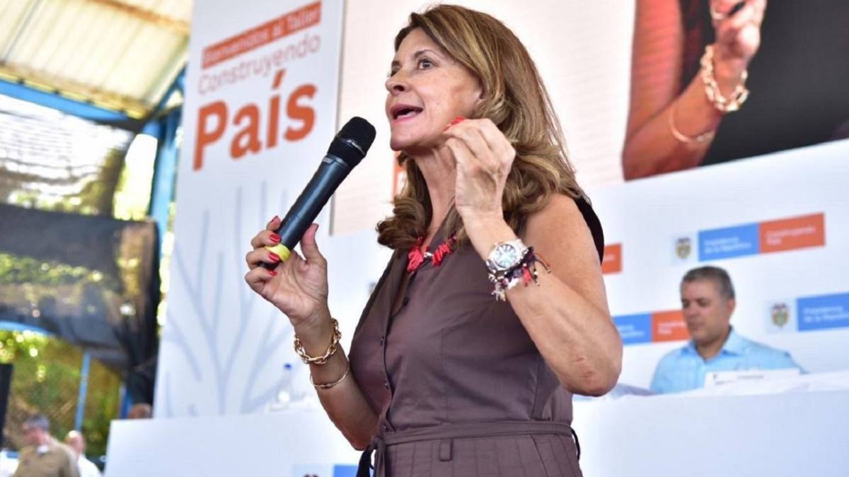 Marta Lucía Ramírez, vicepresidenta de Colombia