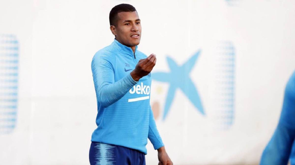 Jeison Murillo, convocado con el Barcelona para la Supercopa de Cataluña ante Girona.