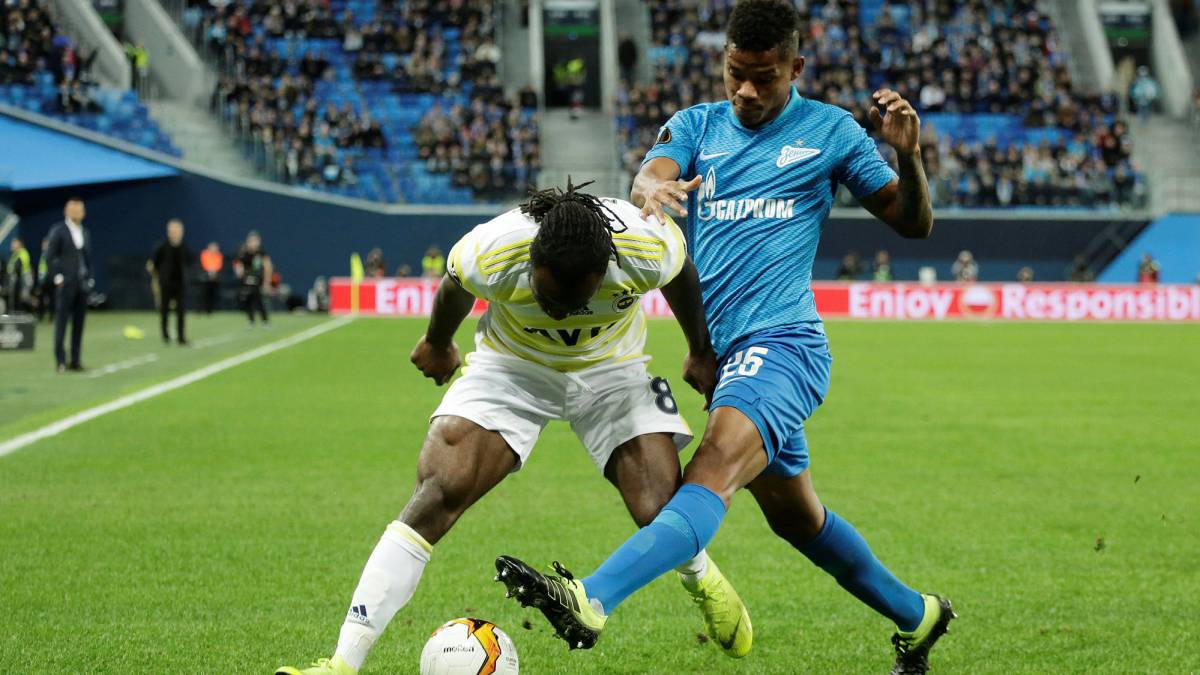 Wilmar Barrios con el Zenit recibe este jueves al Villarreal de Carlos Bacca en San Petersburgo por la ida de los octavos de final de la Europa League.