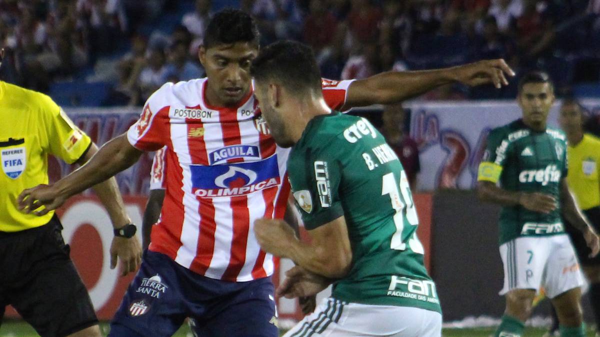 Horarios, cómo y dónde ver Junior - Palmeiras, partido de la fecha 1 de la Copa Libertadores que se jugará desde las 7:30 p.m.