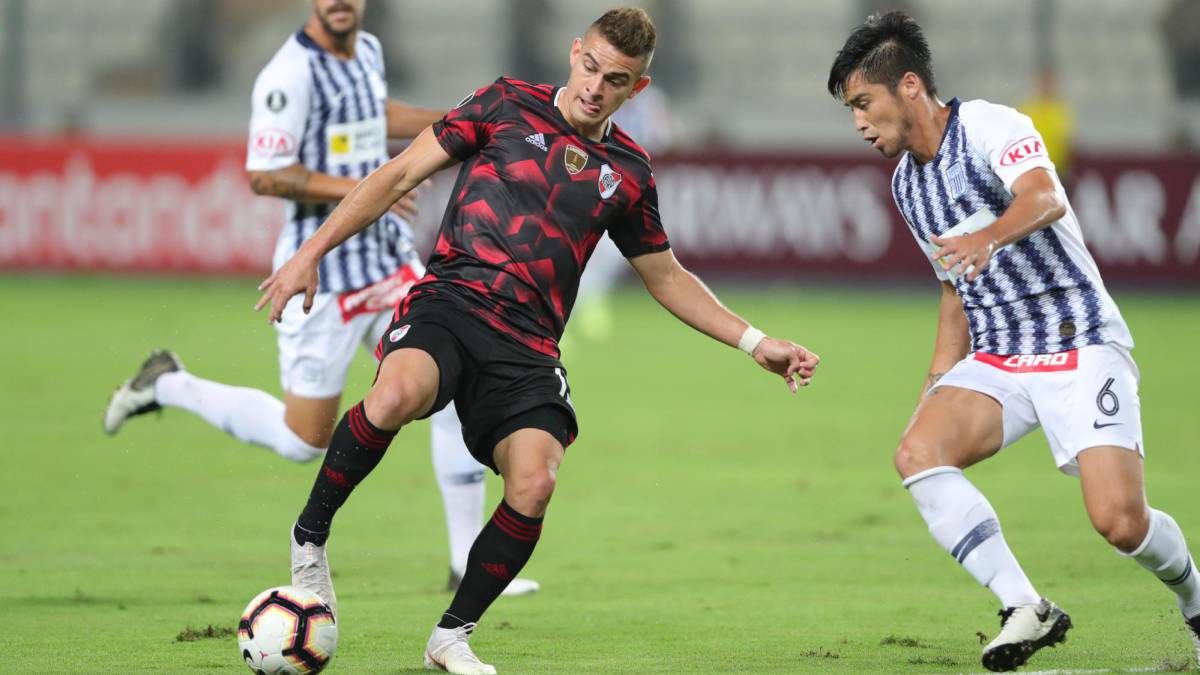 River Plate visitó a Alianza Lima con Juan Fernando Quintero y Rafael Santos Borré como titulares en su debut en la Copa Conmebol Libertadores