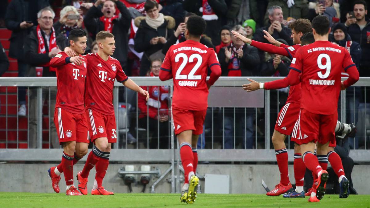 En vivo online Bayern Múnich – Wolfsburgo, por la jornada 25 de la Bundesliga, que se jugará en el Allianz Arena de Múnich, a partir de las 9:30 a.m., el sábado 9 de marzo de 2019.